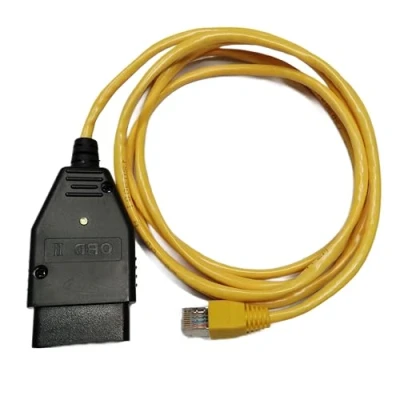 Immagine di Dezanyc ENET OBD2 Ethernet RJ45 cavo a OBDII adattatore compatibile con ista F serie G