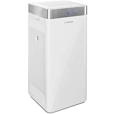 Immagine di TROTEC Purificatore d&#039;aria AirgoClean 200 E filtro HEPA per chi soffre di allergie stanze fino a 66 m²/165 m3, livelli ventilazione 4, rimuove il 99,97% tutte le particelle