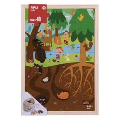 Immagine di Apli Kids Puzzle, Colore Assortiti, 17200