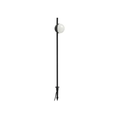 Immagine di Lampada con picchetto a terra Lindby LED Darleen, grigio, alluminio, Ø 10