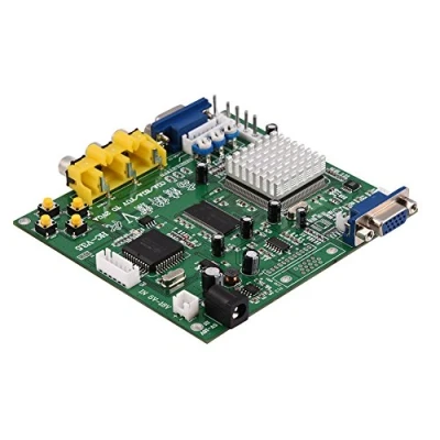 Immagine di Scheda Adattatore CGA/EGA/YUV/RGB Signal to VGA HD Video Converter per Monitor LCD PDP CRT