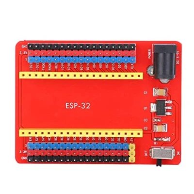 Immagine di Scheda di Sviluppo ESP32‑IO Modulo ESP WROOM 32 Espansione PCB Debug Programmazione Apprendimento per Ingegneri Tecnici