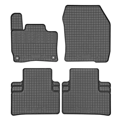 Immagine di CIKCar Tappetini in Gomma Compatibile con Opel Astra e (L) 2024 (4 Pezzi + Sistema di Fissaggio)