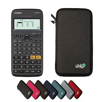 Immagine di CALCUSO Pacchetto Base grigio scuro con Calcolatrice Casio FX 82DE X ClassWiz (Tedesco)