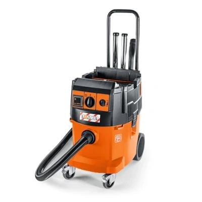 Immagine di FEIN Dustex 35 LX con Set di Accessori, Aspiratore Cantiere per collegamento Elettroutensili, Aspirapolvere Solidi e Liquidi Cavo 7.5 m spina, Potenza max, Assorbita 1380 W Classe polvere L