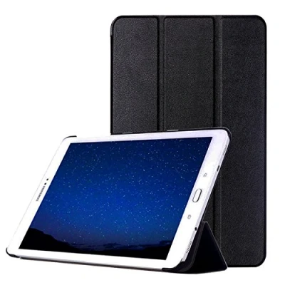 Immagine di subtel® Smart Case Compatibile con Samsung Galaxy Tab S2 9.7 (SM T810 / SM T813 T815 T819) Similpelle Custodia Borsa Guscio Flip Cover Nero