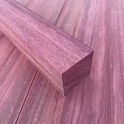 Immagine di ECI Purple Heart Amaranth Ripiano 40 x 200 mm, in legno di tornitura, suono viola,