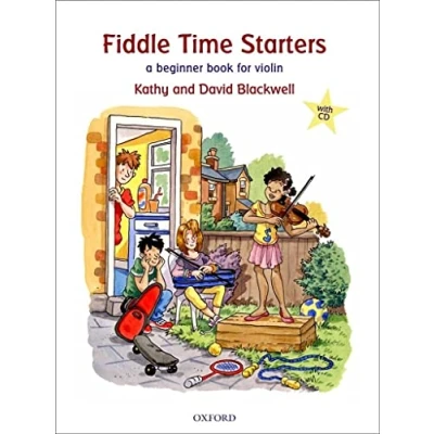 Immagine di Fiddle Time Starters + CD: A beginner book for violin