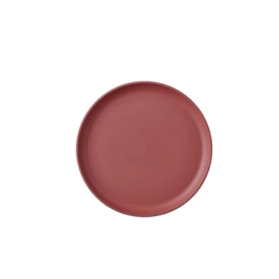 Immagine di Mepal Piatto Frutta Silueta Lavabile in lavastoviglie e microonde Piatti di plastica da Cena Servizio 23 cm Vivid Mauve
