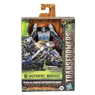 Immagine di Transformers Deluxe Class, action figure convertibile di Autobot Mirage ispirata al film Transformers: Il Risveglio, da 12,5 cm