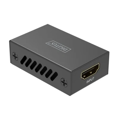 Immagine di DIGITUS DS 55341 Ripetitore HDMI UHD 8K/60 Hz (HDTV: 7680 x 4320p) Max. 10 m 4K/60 13 Amplificatore di Segnale, 2.1, HDCP 2.3, DTS, Dolby Digital, LPCM Alimentazione: USB C
