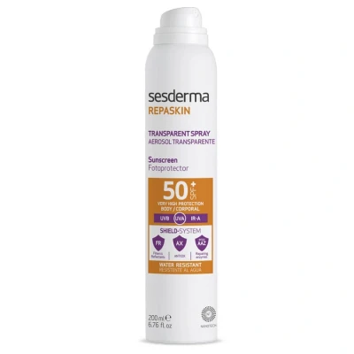 Immagine di SESDERMA Repaskin Crema Solare Spf50+ Trasparente, 200 ml