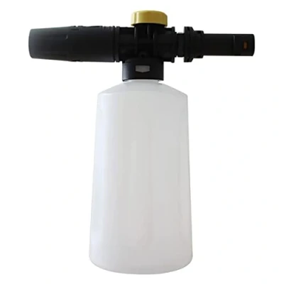 Immagine di AIM Tools 700ml Cannone Schiuma Compatibile con Kärcher K2 K3 K4 K5 K6 K7 Pistola Idropulitrice, Lancia a Spruzzo Ugello Regolabile di Sapone Schiumogeno Bottiglia