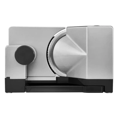Immagine di ritter 18 affettatrice elettrica con motore ECO, made in Germany, 65 W, Metallo, Argento Metallico