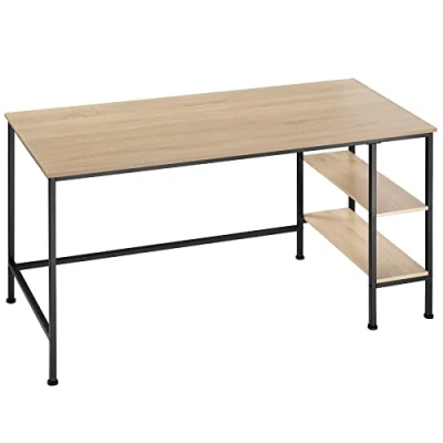 Immagine di TecTake 800928 Scrivania Donegal, Stabile e sicuro, Montaggio versatile (industrial chiaro)
