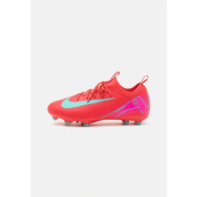 Immagine di Nike Performance JR ZOOM Vapor 16 Academy FG/MG Unisex Scarpe da calcetto con tacchetti per bambini, Taglia: 35, Ember glow/aurora green