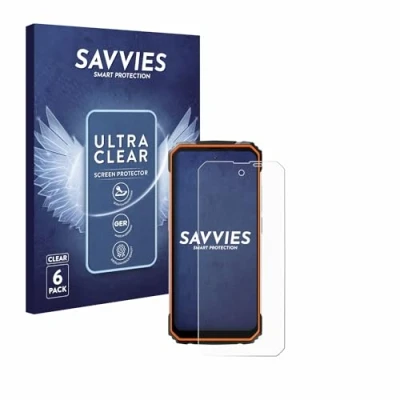 Immagine di savvies (6 Pezzi Pellicola Protettiva per Blackview BV8100 Protezione Schermo Trasparente