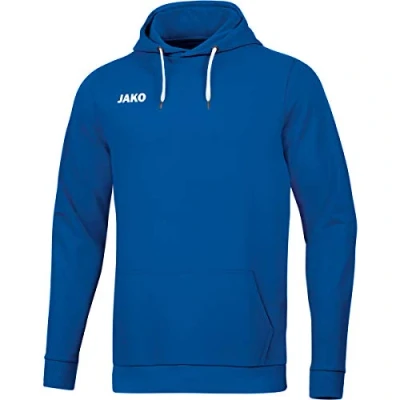 Immagine di JAKO Base, Felpa con Cappuccio Uomo, Blu Reale, 4XL
