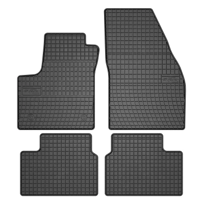 Immagine di FROGUM 546108 Set tappetino Gomma anteriore e posteriore 4 nero Su misura OPEL: Meriva B, A