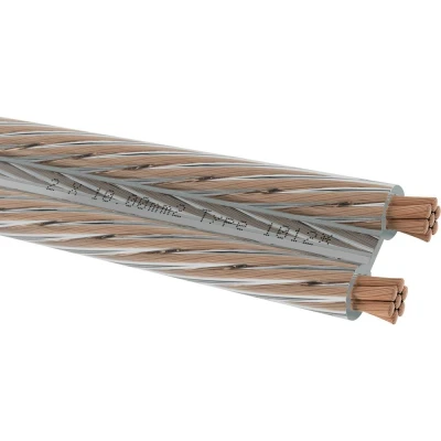 Immagine di Cavo per altoparlanti 2 x 10 mm² Trasparente Oehlbach D1C316 8 m