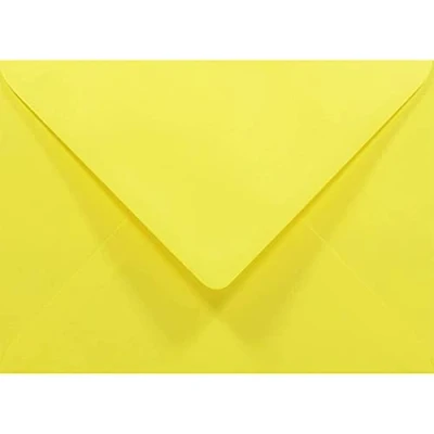 Immagine di Netuno 1000 buste per lettere colorate giallo formato B6 125 x 175 mm Rainbow 80g partecipazioni feste di compleanno battesimo matrimonio inviti