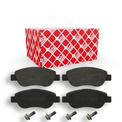 Immagine di FEBI BILSTEIN 16857 Kit pastiglie freno Assale anteriore con materiale di fissaggio FIAT: Palio I Hatchback, Weekend