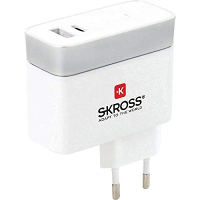 Immagine di SKROSS 2.800131 Euro USB Charger Type C EU 2Port Typ