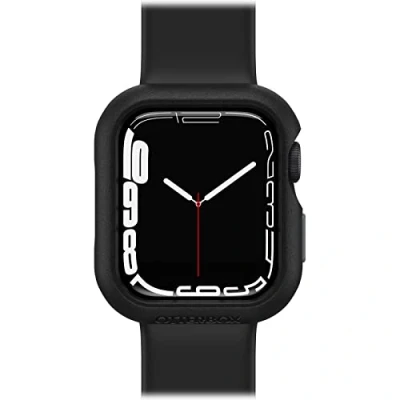 Immagine di OtterBox All Day Bumper per Apple Watch Series 9/8/7 41mm, antichock e cadute, sottile protettivo schermo bordi dell&#039; Watch, Nero/Grigio