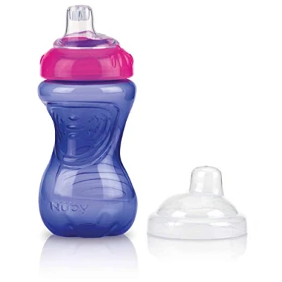 Immagine di Nuby ID9648PURPLE Tazza easy Grip 295ml Multicolore, 295 ml Viola