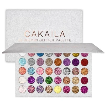 Immagine di Jinlaili 40 Colori Palette di Ombretti Glitter, dal Colore Intenso, Tavolozza Ombretti, Trucco occhi altamente pigmentate a lunga durata