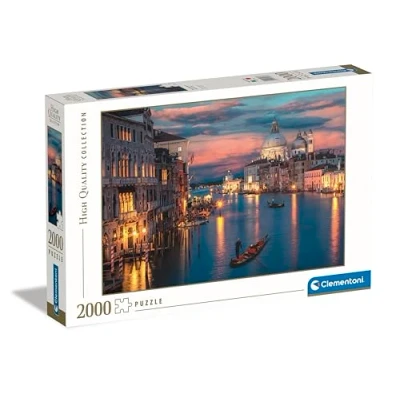 Immagine di Clementoni The Magnificient Grand Canal, Puzzle da 2000 Pezzi, Collezione Alta qualità per Adulti, Made in Italy, Multicolor 32083, Multicolore, 97,5 x 66,8 cm, 32083