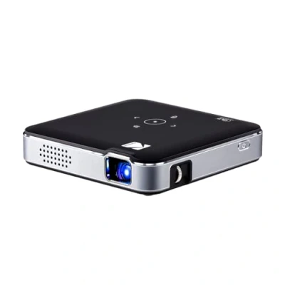 Immagine di KODAK Luma 150 Ultra Mini Pocket Pico Projector Nero Batteria e altoparlante integrati, supporto 1080P Proiettore da viaggio portatile wireless LED DLP per film video, si collega a iPhone Android