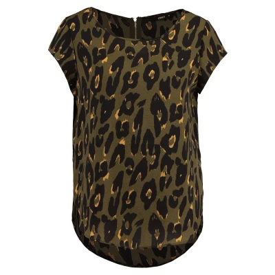 Immagine di ONLY VIC SS AOP NOOS PTM Camicetta, Donna, Taglia: 34, Kalamata/stella