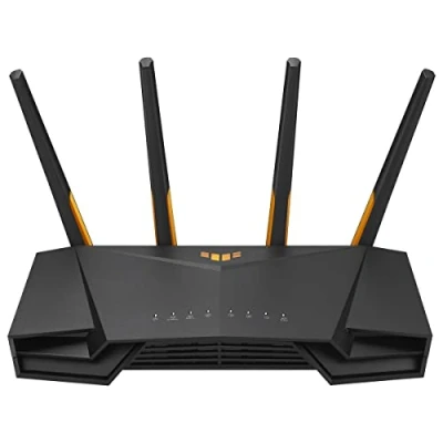 Immagine di ASUS TUF AX4200 Router Estendibile con Mobile Tethering, Alternativa ai 4G 5G, Gaming, Dual Band, WiFi 6, Game Mode, Port Forwarding, 2.5G BPS, AiProtection PRO, Sicurezza di Rete