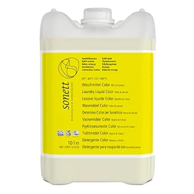 Immagine di Detersivo Color: profumo di olio menta biologico e limone 100% biodegradabile.