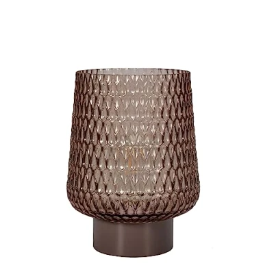 Immagine di Pauleen 48309 Lampada da Tavolo LED Mobile Sparkling Glamour Timer Batteria Grigio 0.8 W