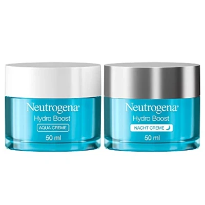 Immagine di Neutrogena Hydro Boost Set per la cura del viso giorno e notte, con crema Aqua (50 ml) notte