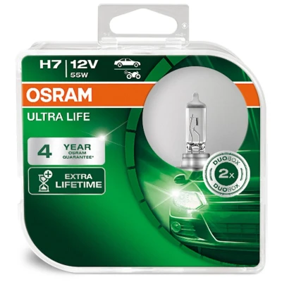 Immagine di OSRAM 64210ULT HCB Lampadina, faro di profondità H7 12V 55W 3800K Alogeno FIAT: Punto II Hatchback, Tipo Sedan, Stilo Multi Wagon