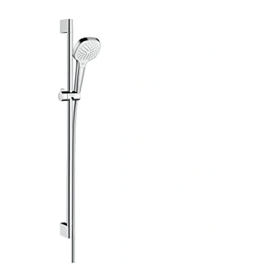 Immagine di hansgrohe Croma Select E Set doccia Vario con asta 90 cm, bianco/cromo, 26592400
