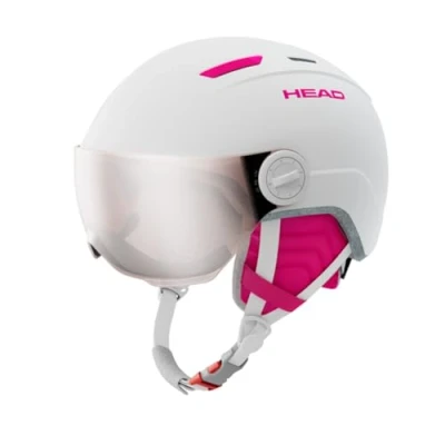 Immagine di HEAD Maja Visor Casco da Sci e Snowboard Ragazze, Bianco, XS S