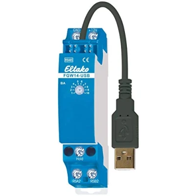 Immagine di FGW14 USB Eltako RS485 Bus Gateway Rack