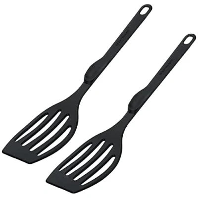 Immagine di Westmark 2 Palette, Lunghezza: 28,3 cm Ciascuna, Plastica, Flonal, Nero, 203522E3