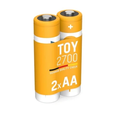 Immagine di Ansmann 1312 0037 Batteria ricaricabile Stilo (AA) NiMH 2650 mAh 1.2 V 2 pz.