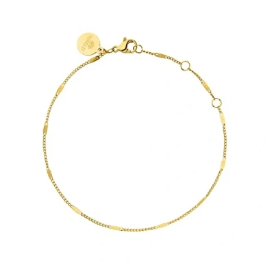 Immagine di Purelei® Bracciale Surprise (oro, argento, oro rosa), impermeabile, elegante e semplice cinturino in Acciaio inox, regalo per donne, lunghezza regolabile 17 20,5 cm, inossidabile