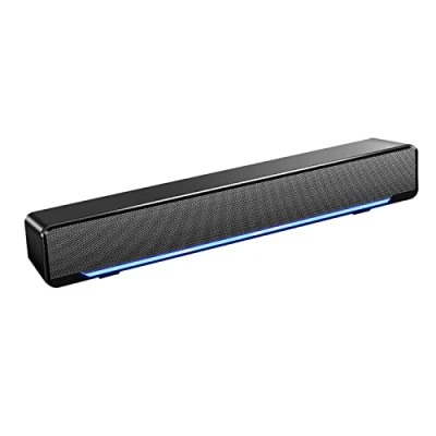 Immagine di Sound Bars, Mini Altoparlante, Altoparlante Stereo Subwoofer, Bass Surround Box Wired, Music Player, con USB / 3,5 mm Audio Input, per PC Laptop Smartphone Tablet MP3 MP4