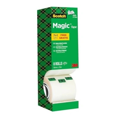 Immagine di SCOTCH CF6+2 NASTRO MAGIC 810 19MMX33M