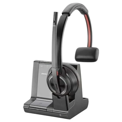 Immagine di Poly SAVI 8210 M D2 USB A HS (Senza fili, A), Cuffie da ufficio, Nero