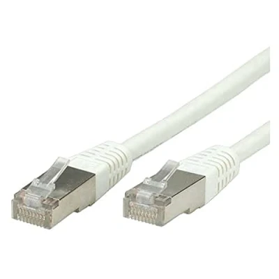 Immagine di Value 21.99.1386 RJ45 cavo di rete, patch CAT 6 S/FTP 10.00 m Bianco doppia schermatura 1 pz.