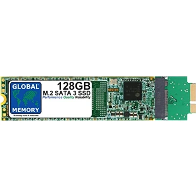 Immagine di GLOBAL MEMORY Unità SSD M.2 NGFF SATA 3 da 128 GB per MacBook Air (2010 2011)