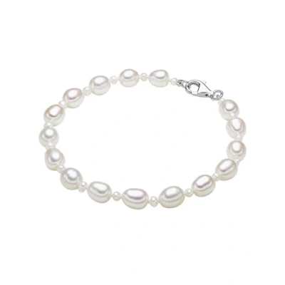 Immagine di Valero Pearls Bracciale da Donna in Argento Sterling 925 con rodio Perle coltivate d&#039;acqua dolce bianco 60201668